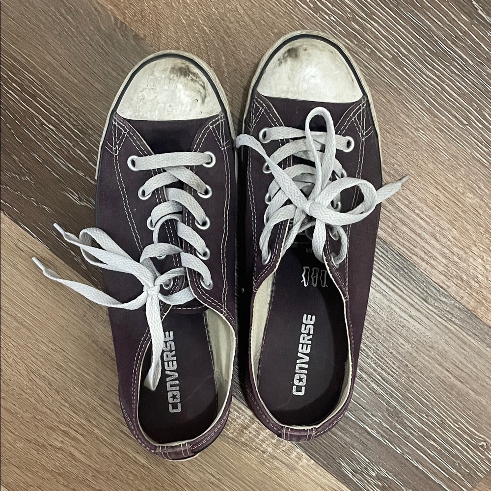 Converse Women's Dark Purple Sneakers